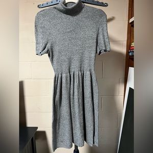 American Eagle Outfitters Gray Sweater Dress